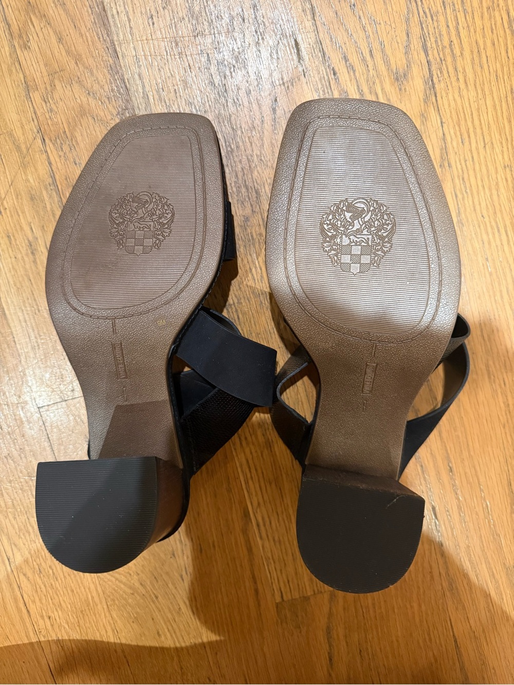 Vince Camuto Black Saygan Slide Mules - Picture 6 of 8